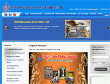 Tablet Screenshot of hotelmarcopololampung.com